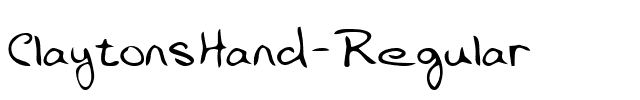 ClaytonsHand Regular.ttf