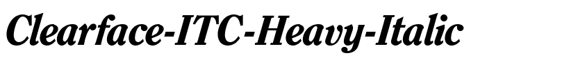 Clearface ITC BQ Italic.ttf