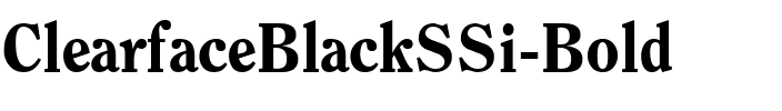 ClearfaceBlackSSi Bold.ttf