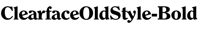 ClearfaceOldStyle Bold.ttf