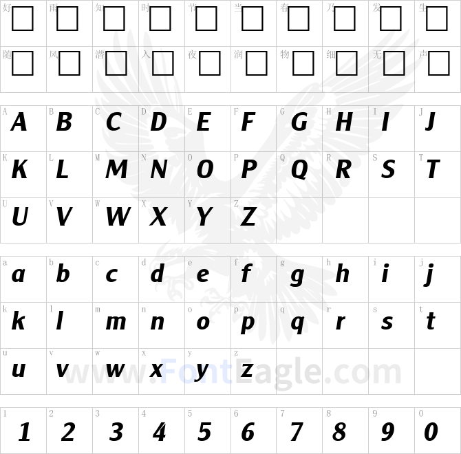 Cleargothic-DemiBoldIta