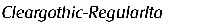Cleargothic-RegularIta Regular.ttf