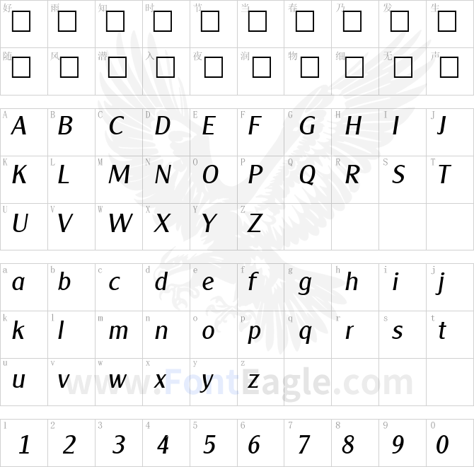 Clearly-Gothic-Italic