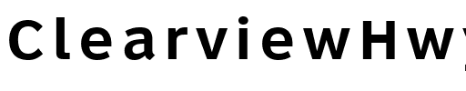 ClearviewHwy-6-B Regular.ttf