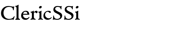 ClericSSi Regular.ttf
