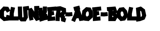 Clunker AOE Bold.ttf