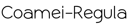 Coamei Regular.ttf