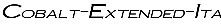 Cobalt-Extended Italic.ttf