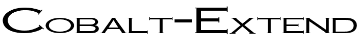 Cobalt Extended Normal.ttf