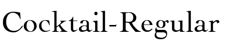 Cocktail Regular.ttf