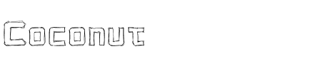 Coconut Regular.ttf