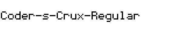 Coder’s Crux Regular.ttf
