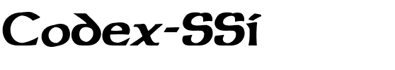 Codex SSi Regular.ttf