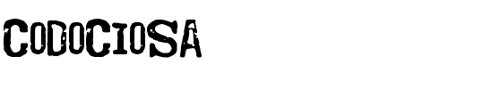 Codociosa Normal.ttf