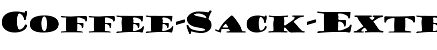 Coffee-Sack-Extended  Normal.ttf