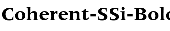 Coherent SSi Bold.ttf