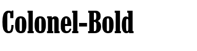 Colonel-Bold Regular.ttf