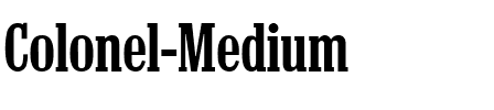 Colonel-Medium Regular.ttf