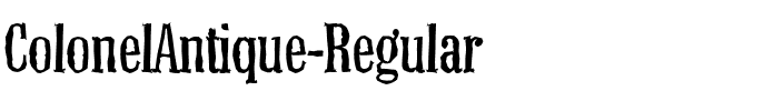 ColonelAntique Regular.ttf