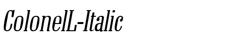 ColonelL Italic.ttf