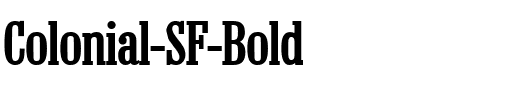 Colonial SF Bold.ttf