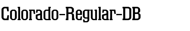 Colorado DB Regular.ttf