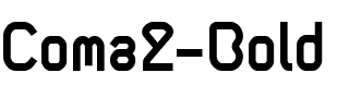 Coma2 Bold.ttf