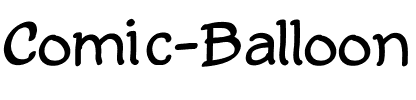 Comic Balloon Regular.ttf