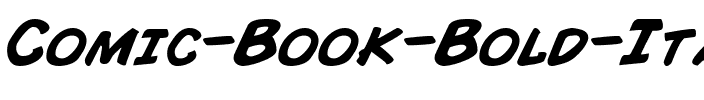 Comic Book Bold Italic.ttf