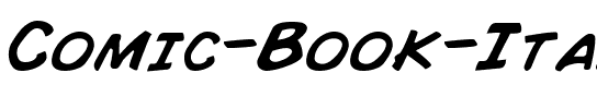 Comic Book Italic.ttf