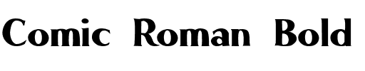 Comic Roman Regular.ttf