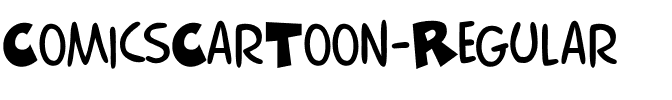 ComicsCarToon Regular.ttf