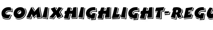 ComixHighlight Regular.ttf