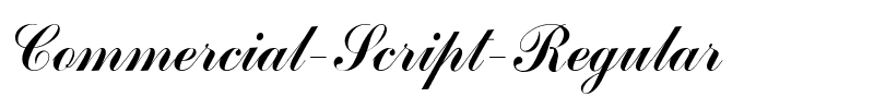 Commercial-Script Regular.ttf