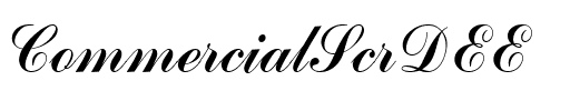 CommercialScrDEE Regular.ttf