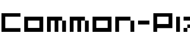 Common Pixel Regular.ttf