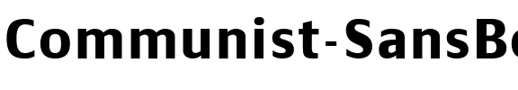 Communist SansBold.ttf