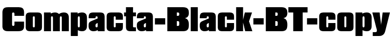 Compacta Blk BT Black.ttf