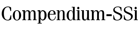 Compendium SSi Regular.ttf