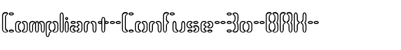 Compliant Confuse 3o (BRK) Normal.ttf