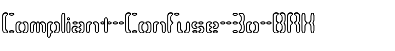 Compliant Confuse 3o BRK Normal.ttf