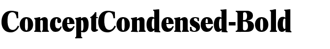 ConceptCondensed Bold.ttf