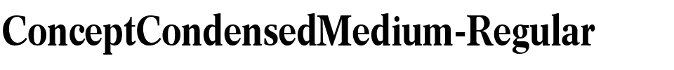 ConceptCondensedMedium Regular.ttf