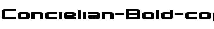 Concielian Bold Bold.ttf