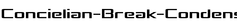 Concielian Break Condensed Condensed.ttf