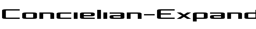 Concielian Expanded Expanded.ttf