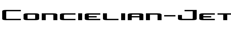 Concielian Jet Expanded Expanded.ttf