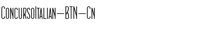 ConcursoItalian BTN Cn Regular.ttf