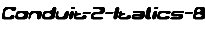 Conduit 2 Italics BRK Regular.ttf