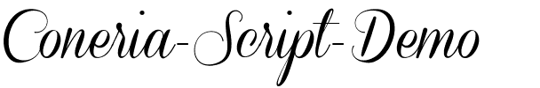 Coneria Script Demo Regular.ttf